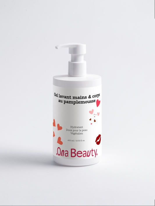 Douche fruitée  gel lavant corps au pamplemousse