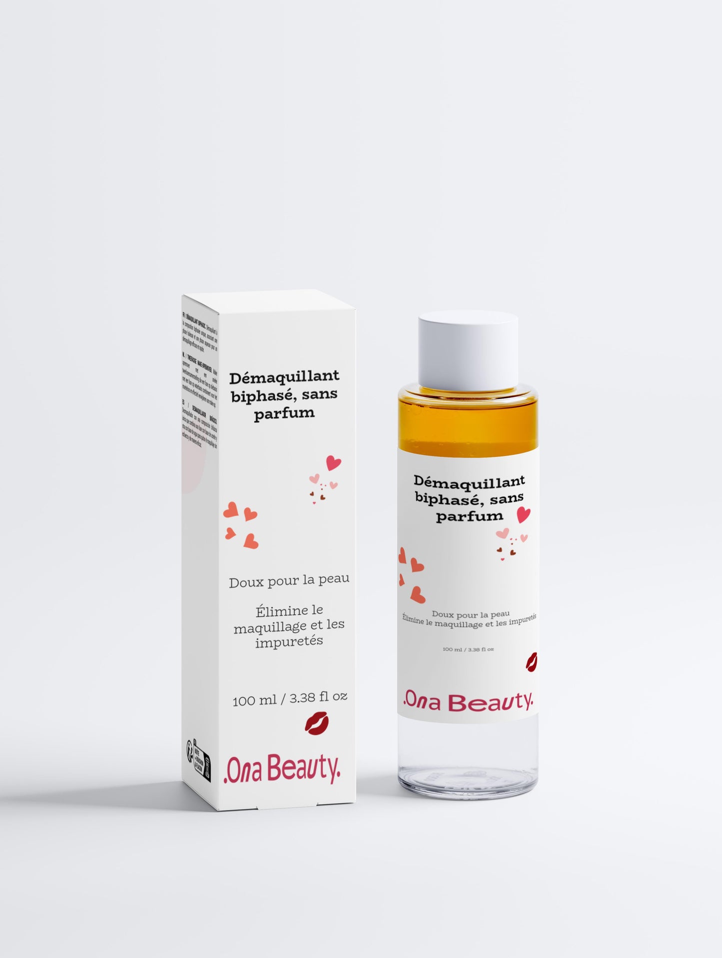 Démaquillant biphasique apaisant  sans parfum