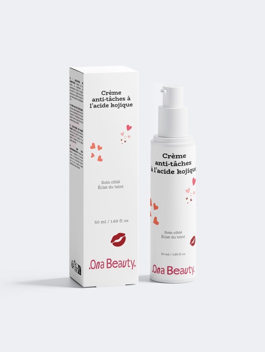 Crème anti-tâches à l'acide kojique