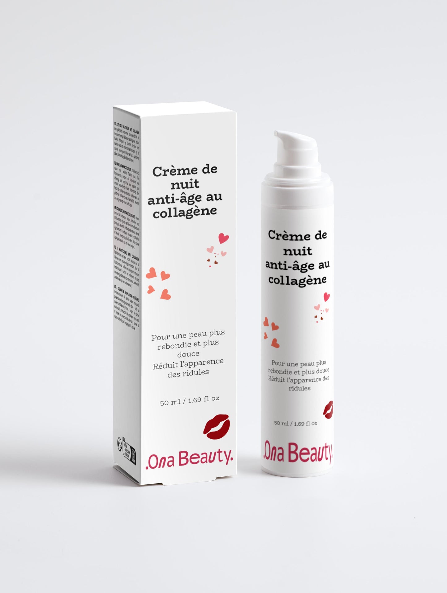 Crème de nuit anti-âge au collagène