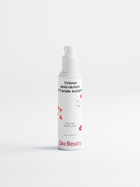Crème anti - tâches à l'acide kojique - OnaBeauty