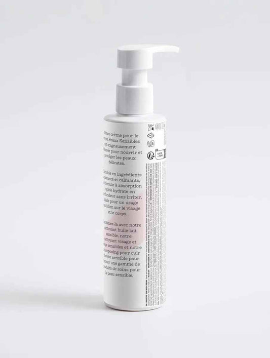 Crème corps pour peaux sensibles