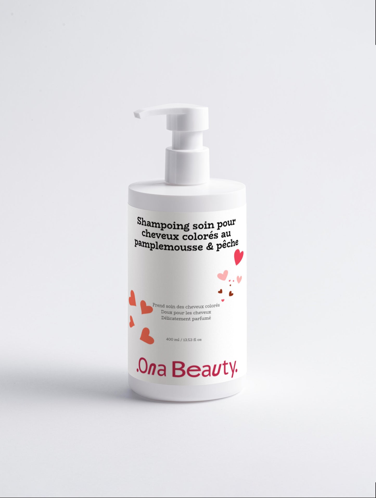 Shampoing soin pour cheveux colorés au pamplemousse & pêche