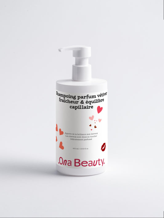 Shampoing parfum vétiver fraîcheur & équilibre capillaire
