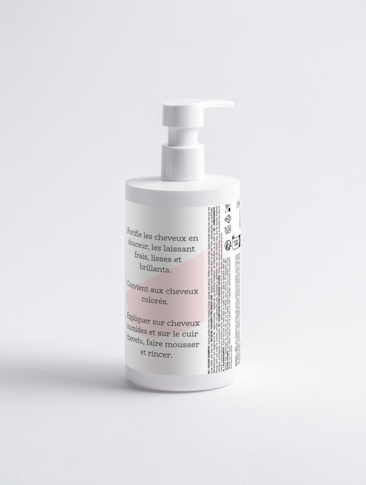 Shampoing soin pour cheveux colorés au pamplemousse & pêche
