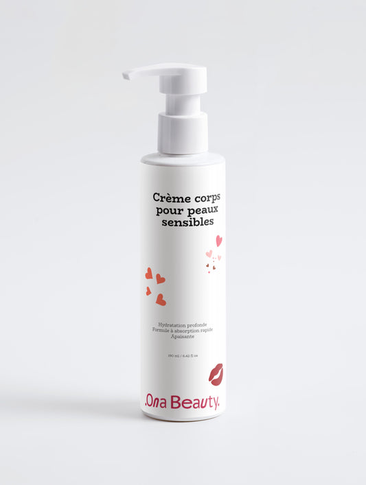 Crème corps pour peaux sensibles