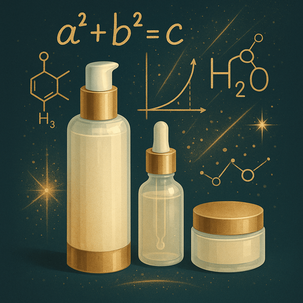 Le secret des laboratoires : quand la beauté rencontre les mathématiques - OnaBeauty