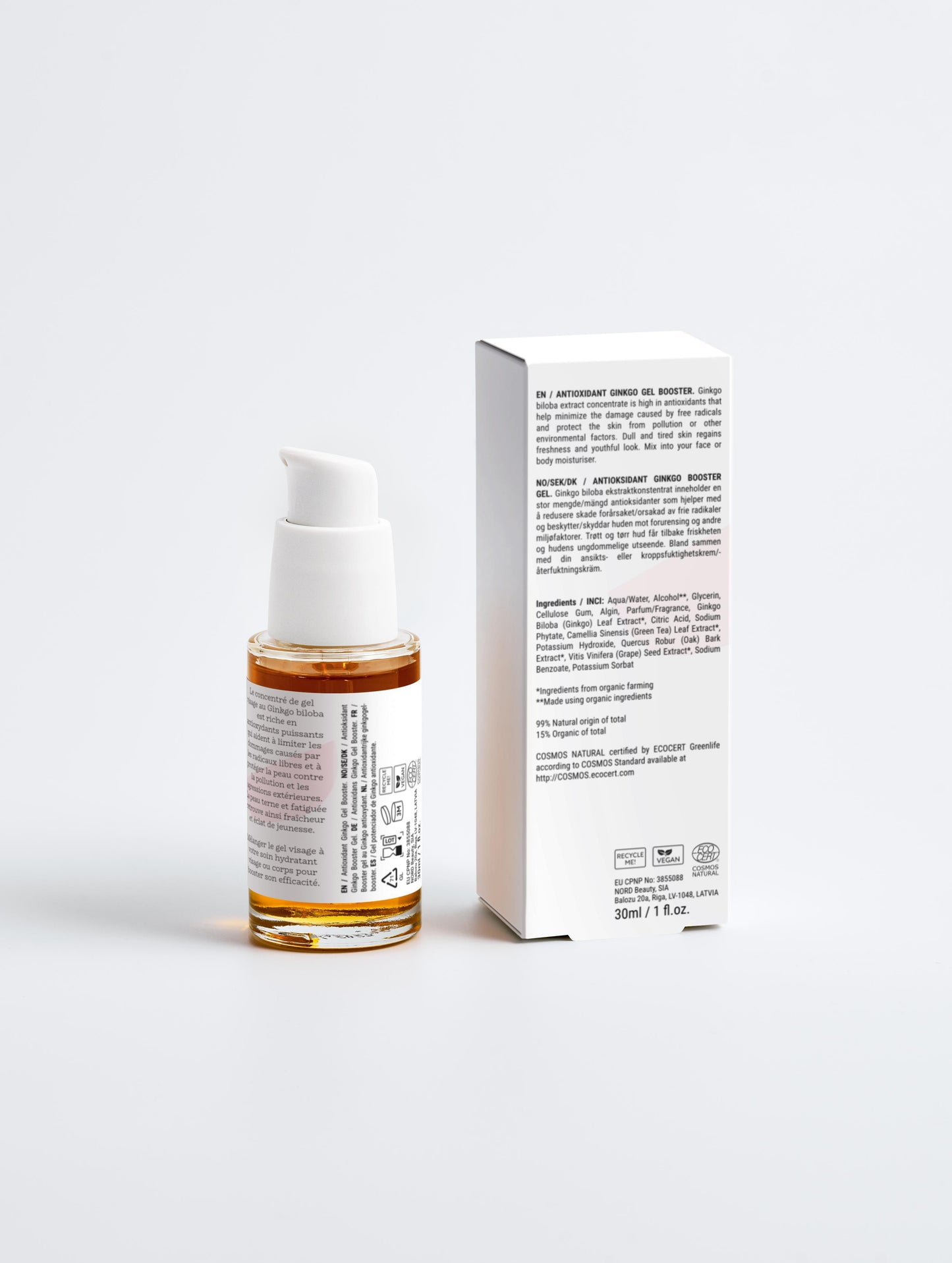 Soin vitalité au ginkgo  confort & lumière