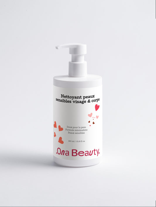 Nettoyant peaux sensibles visage & corps