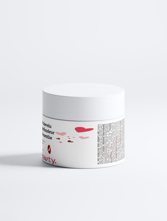 Gommage botanique du cuir chevelu