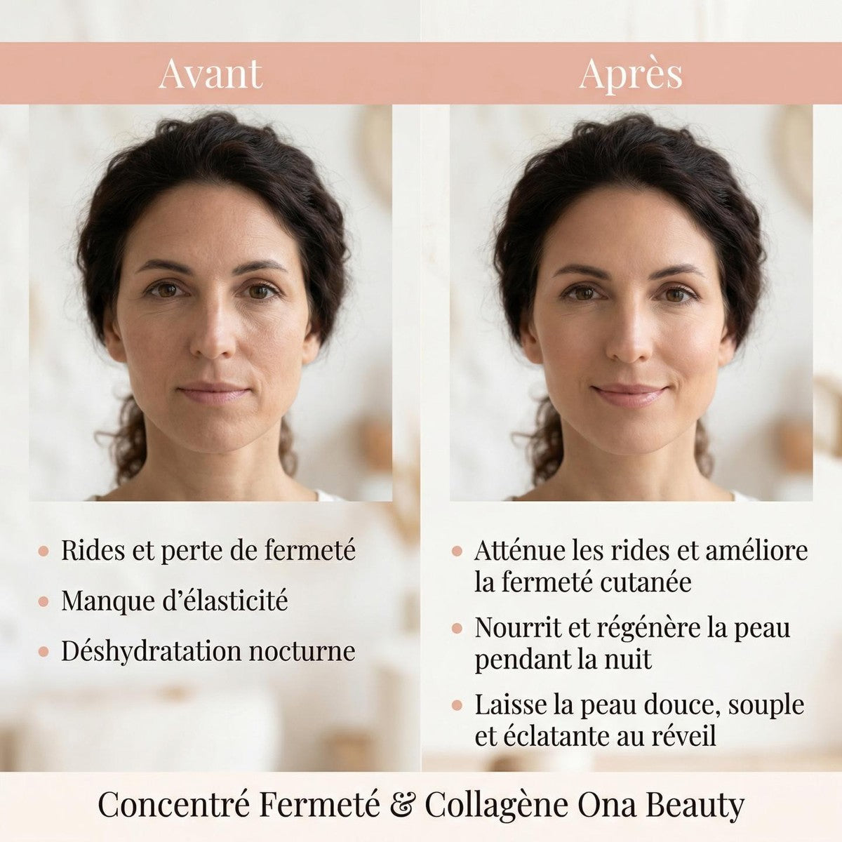 Concentré fermeté & collagène - OnaBeauty