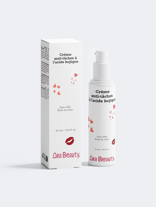 Crème anti - tâches à l'acide kojique - OnaBeauty