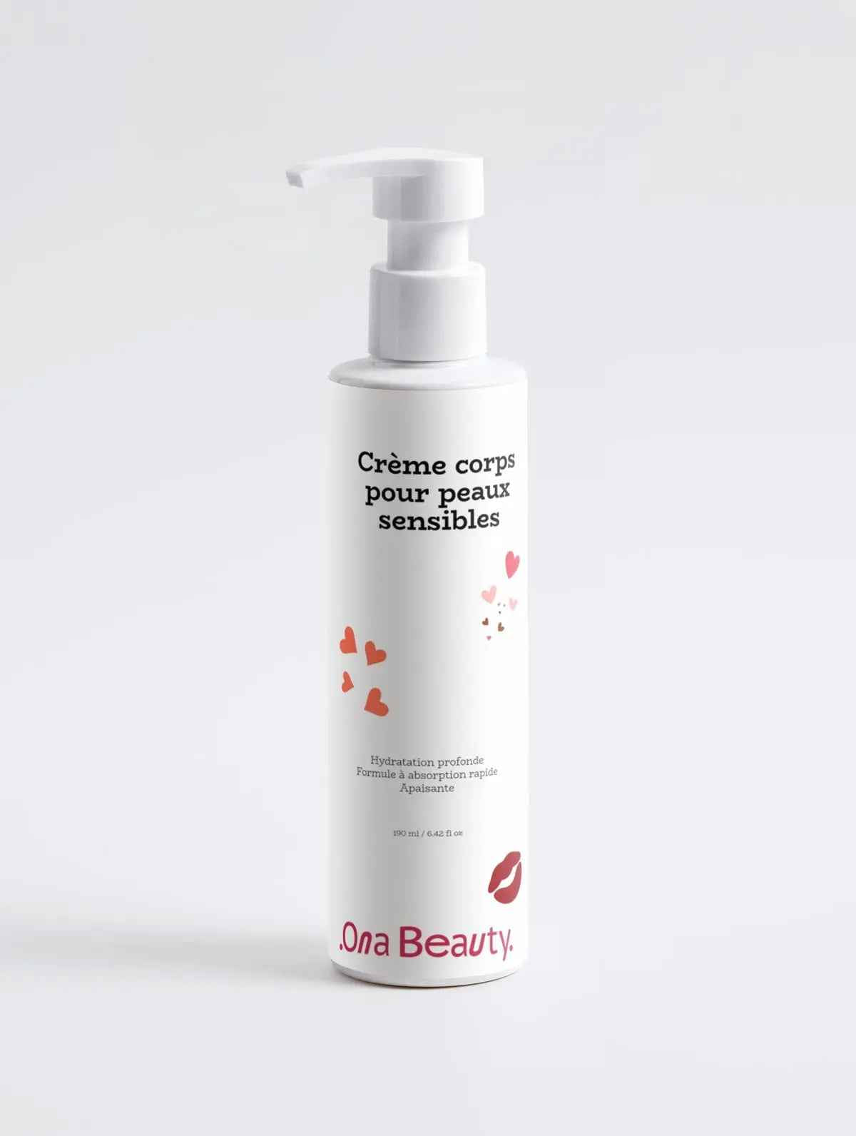 Crème corps pour peaux sensibles