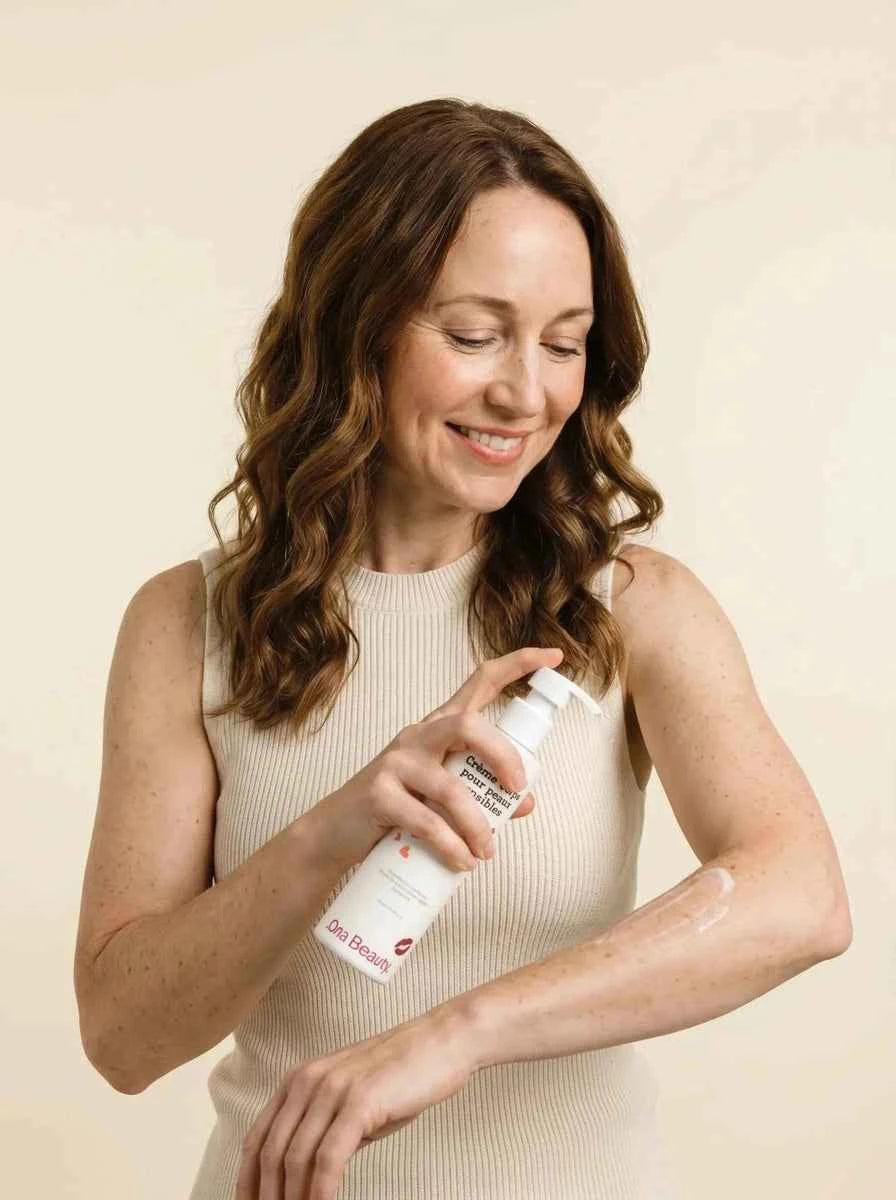 Crème corps pour peaux sensibles
