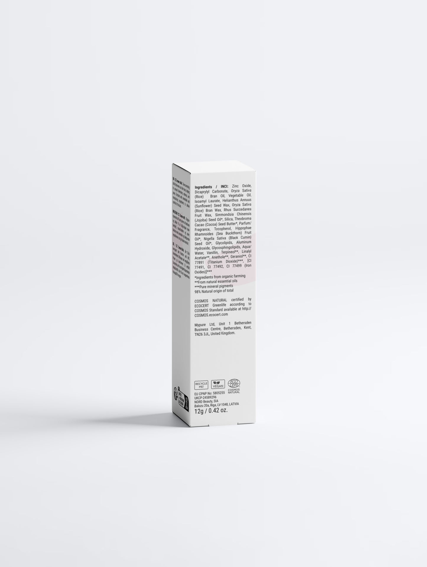 CC Crème aux céramides et SPF 30 en stick : 30 TAN