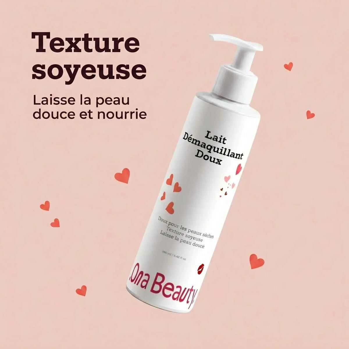 Lait démaquillant doux visage – OnaBeauty