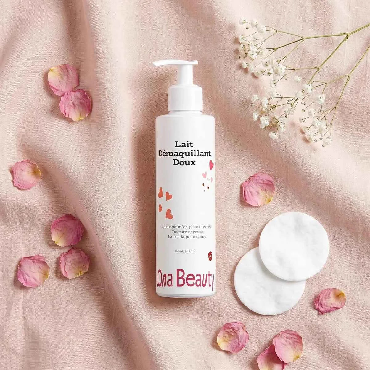 Lait démaquillant doux visage – OnaBeauty