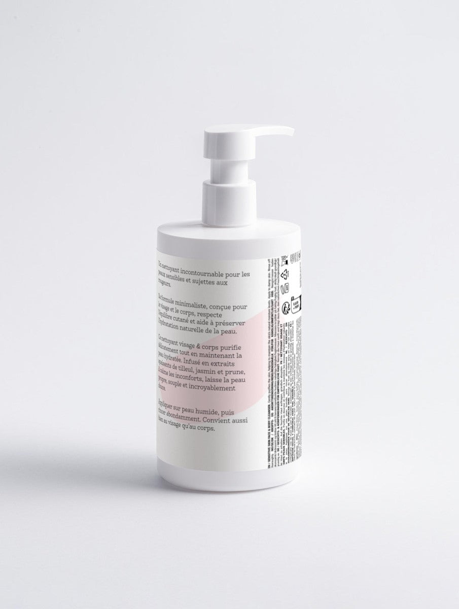 Nettoyant peaux sensibles visage & corps - OnaBeauty