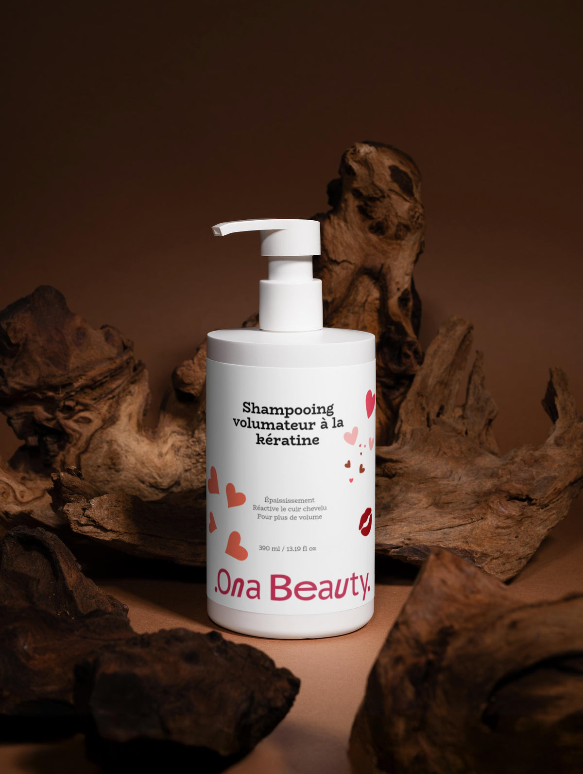 Shampoing kératine volume – Lissant et brillance