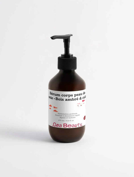 Soin corps sérum soyeux notes boisées & cuirées
