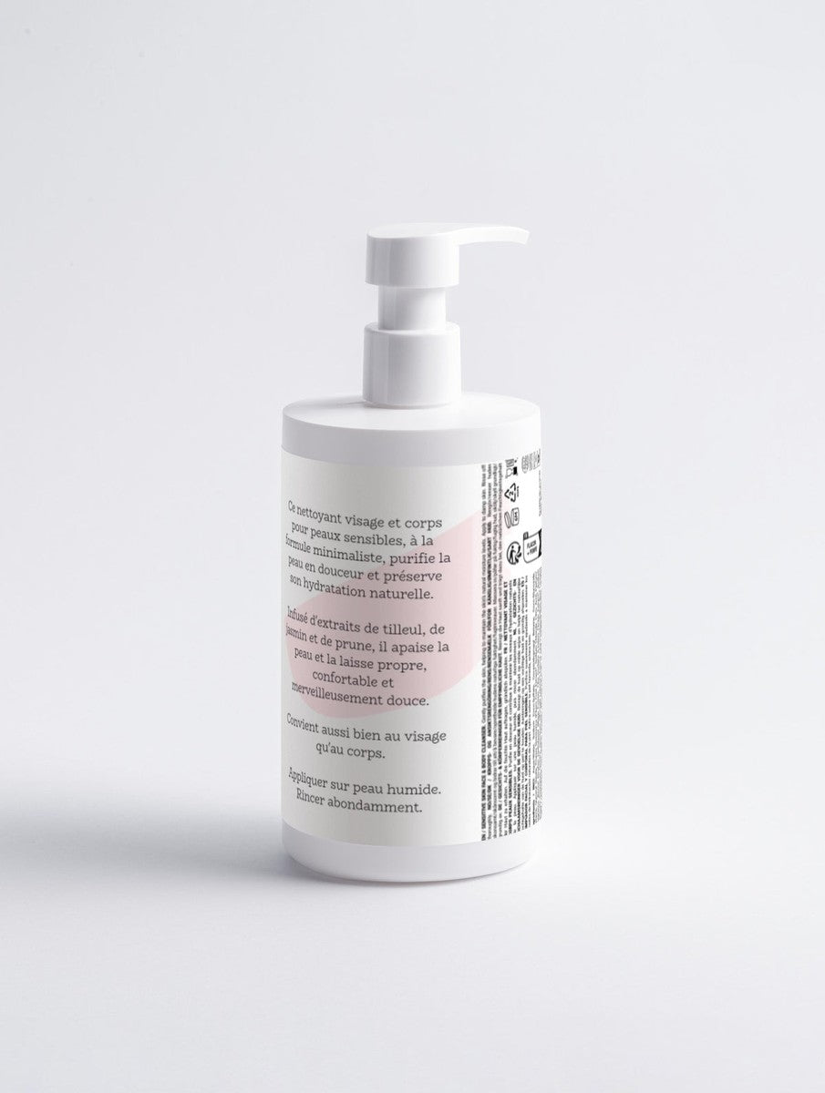 Soin nettoyant hydratant visage et corps peaux sensibles - OnaBeauty