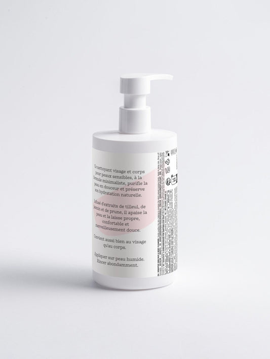 Soin nettoyant hydratant visage et corps peaux sensibles - OnaBeauty