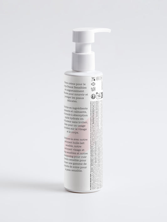 Crème corps pour peaux sensibles